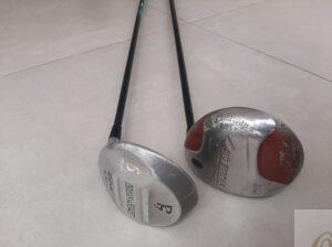 Golf – 5 woods Callaway and Wilson